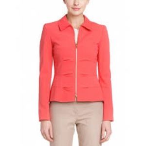 ESCADA Bezela Jacket in Coral, Like-New Condition